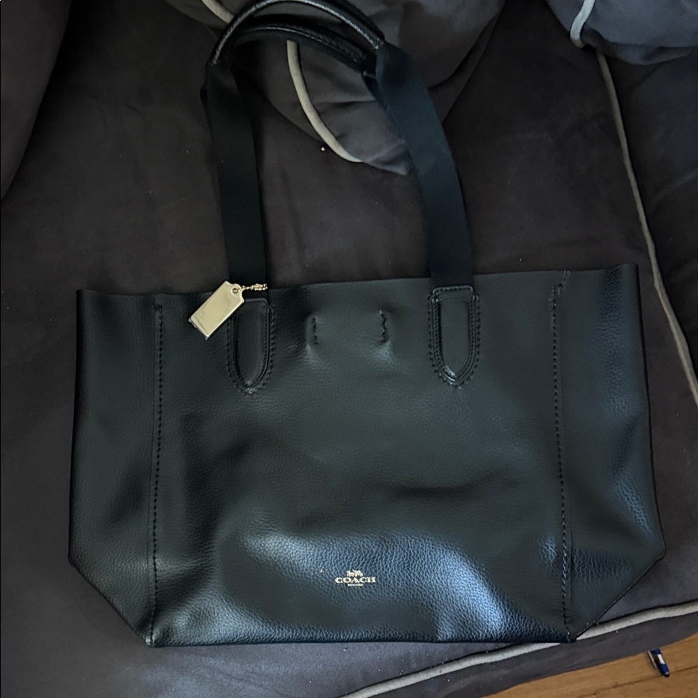Never used, Coach Elegant Black Tote Bag